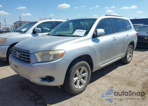 2008 Toyota Highlander из США, поврежденный, VIN JTEDS41A882018543